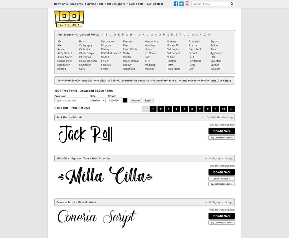 fonts libres para uso comercial 1001 free fonts